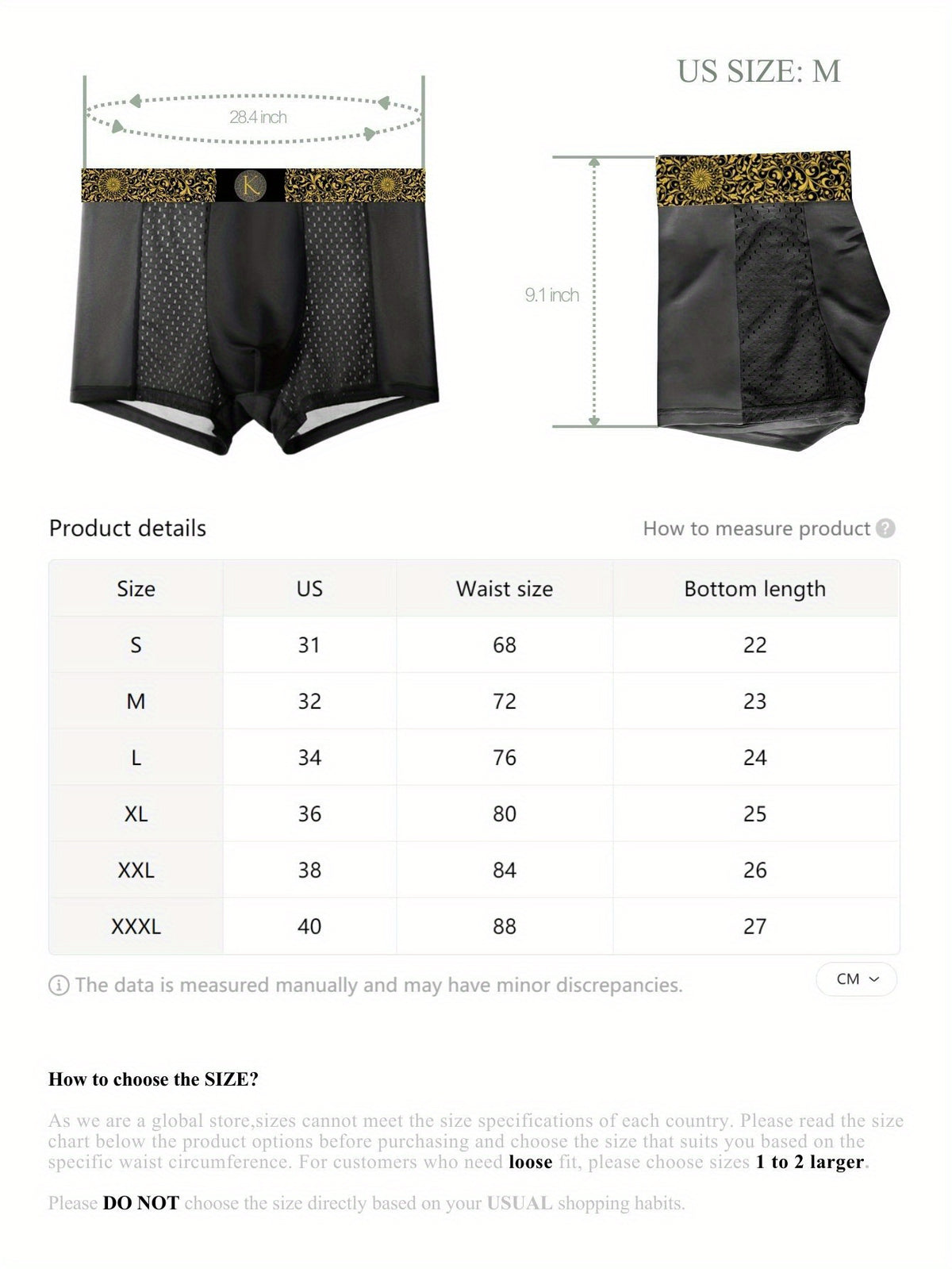Boxer respirant microfibre homme — lot de 5
