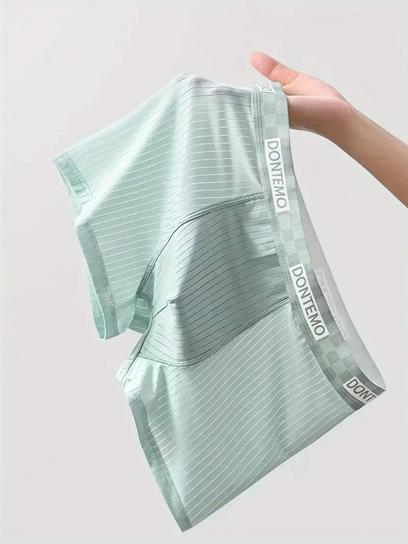 Boxer respirant sans couture homme — lot de 4, maille technique