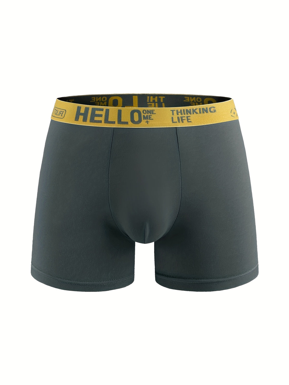 Boxer de sport d'intérieur microfibre homme — lot de 5, uni