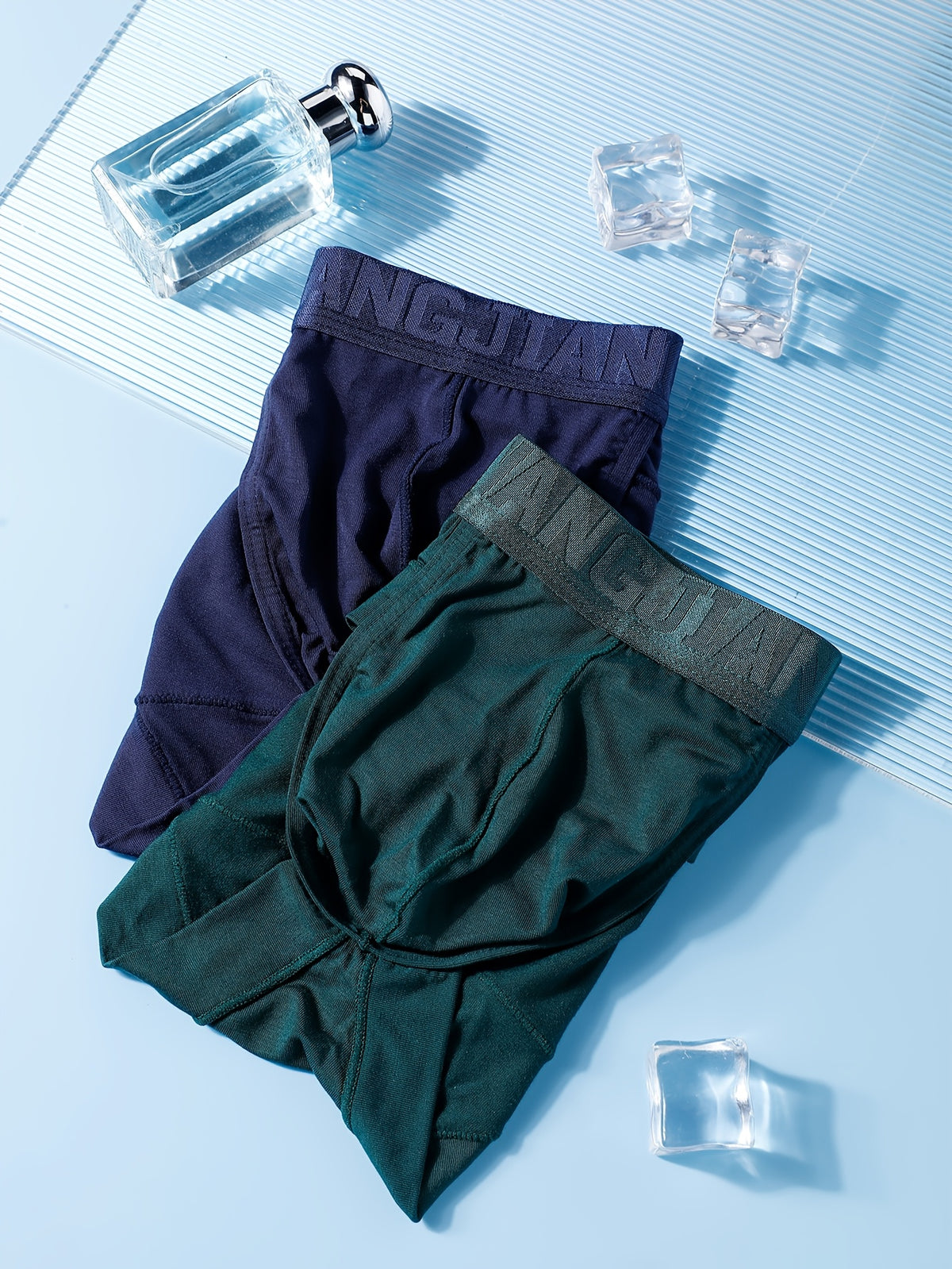 Slip taille basse de sport modal homme — lot de 2, uni