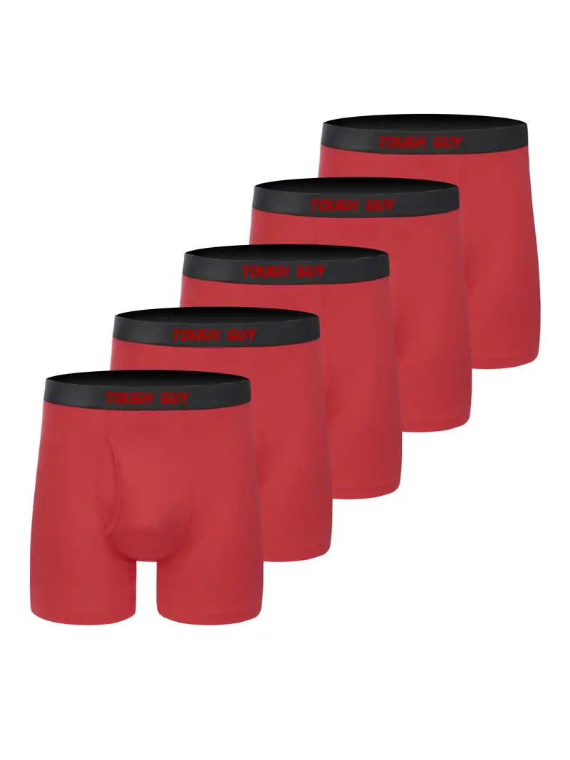 Boxer de sport homme — lot de 5, maille technique