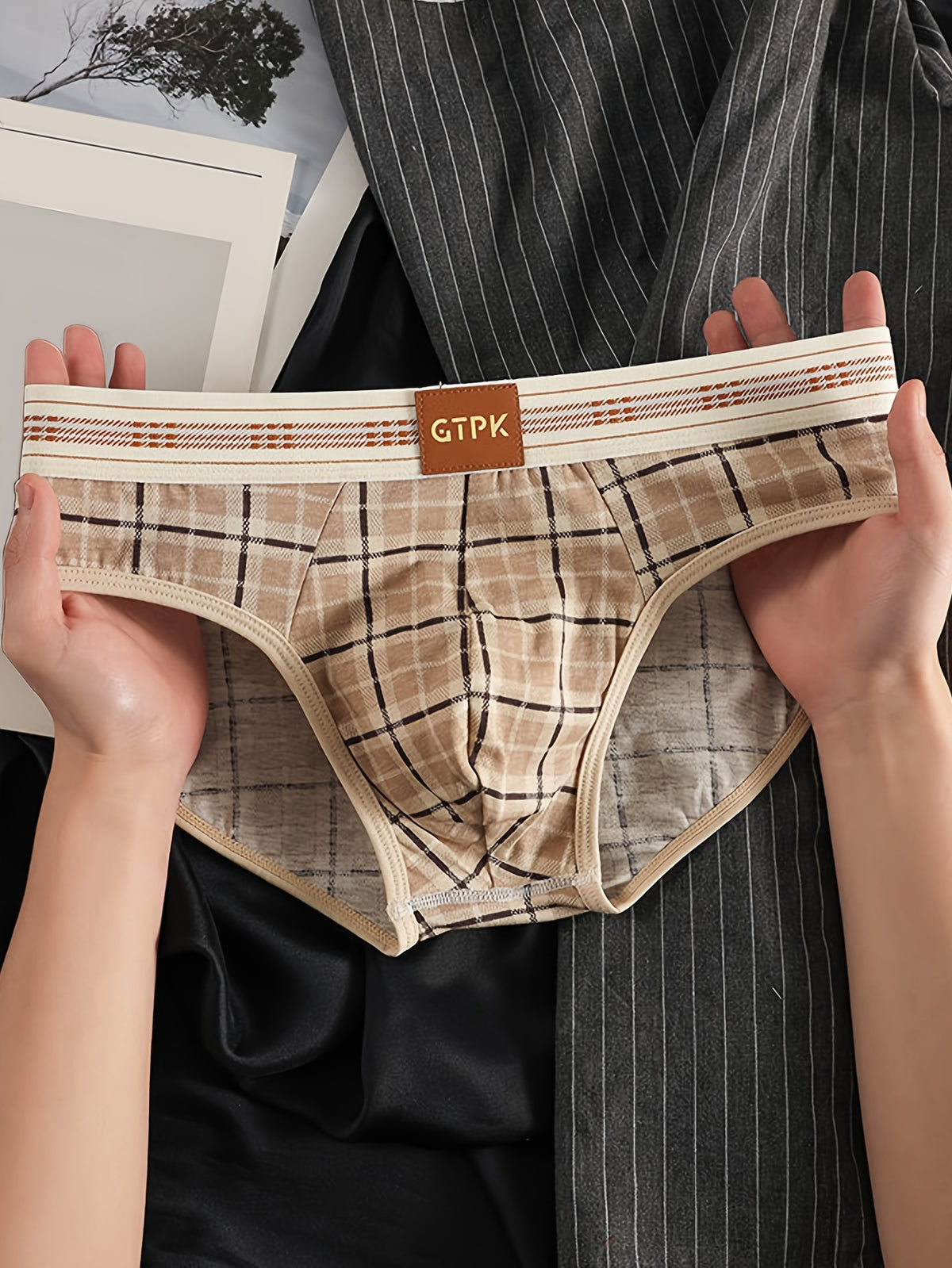 Slip taille basse de sport coton homme — lot de 3