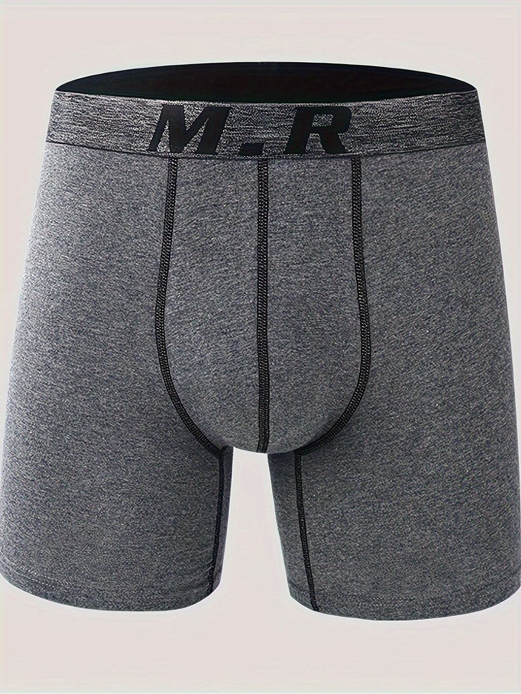 Boxer de sport respirant coton homme — lot de 4, uni, assortiment S, du S au 3XL