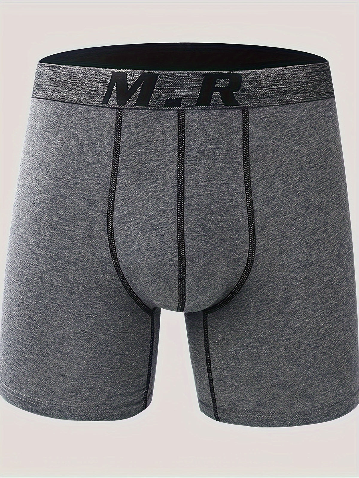 Boxer de sport respirant coton homme — lot de 4, uni, assortiment S, du S au 3XL