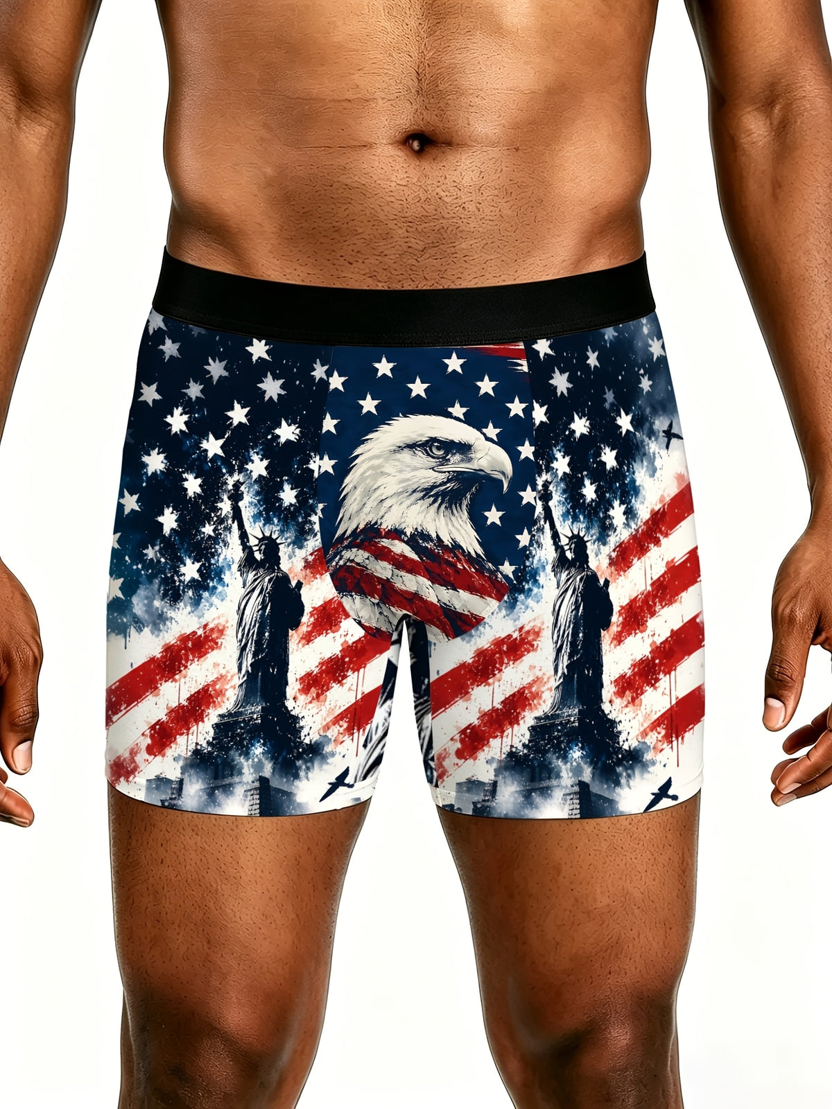 Boxer long de sport homme — lot de 4, multicolore