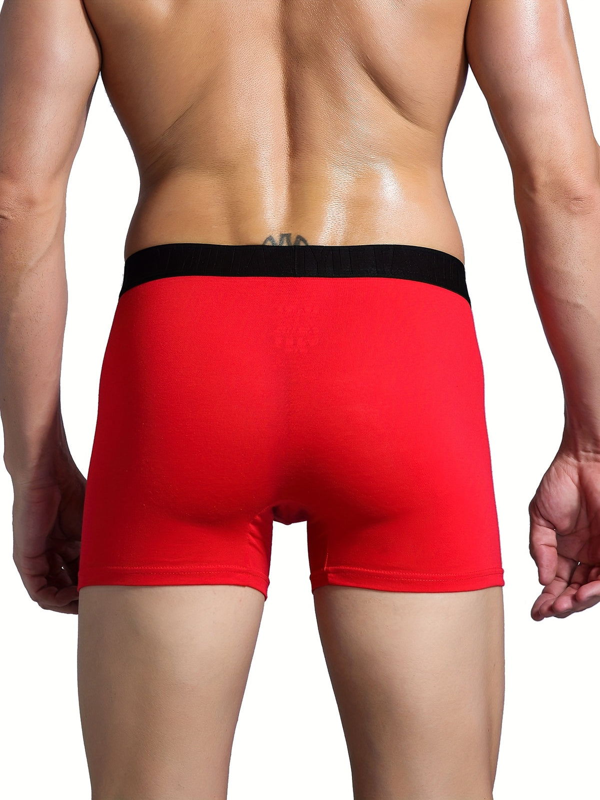 Boxer coton homme — lot de 4