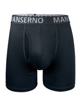 Boxer moulant de sport bambou homme — lot de 3, uni