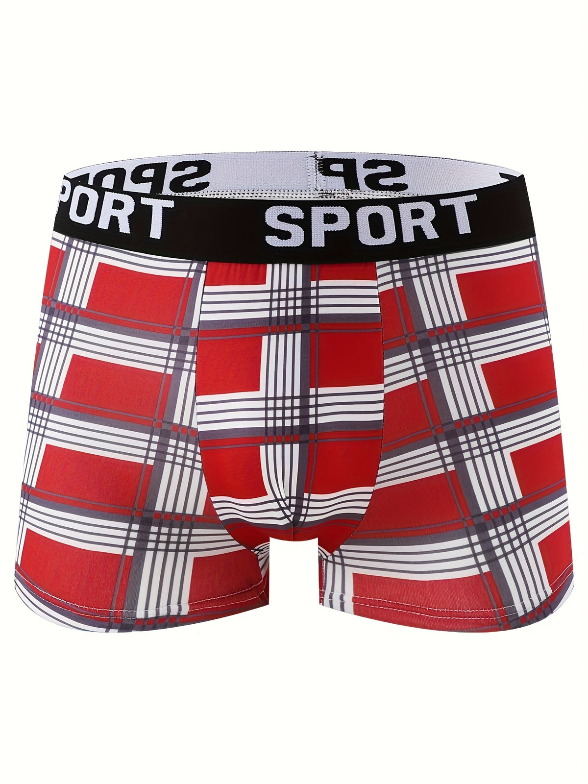 Boxer microfibre homme — lot de 5, géométrique, assortiment S, du S au XXL (modèle 2)