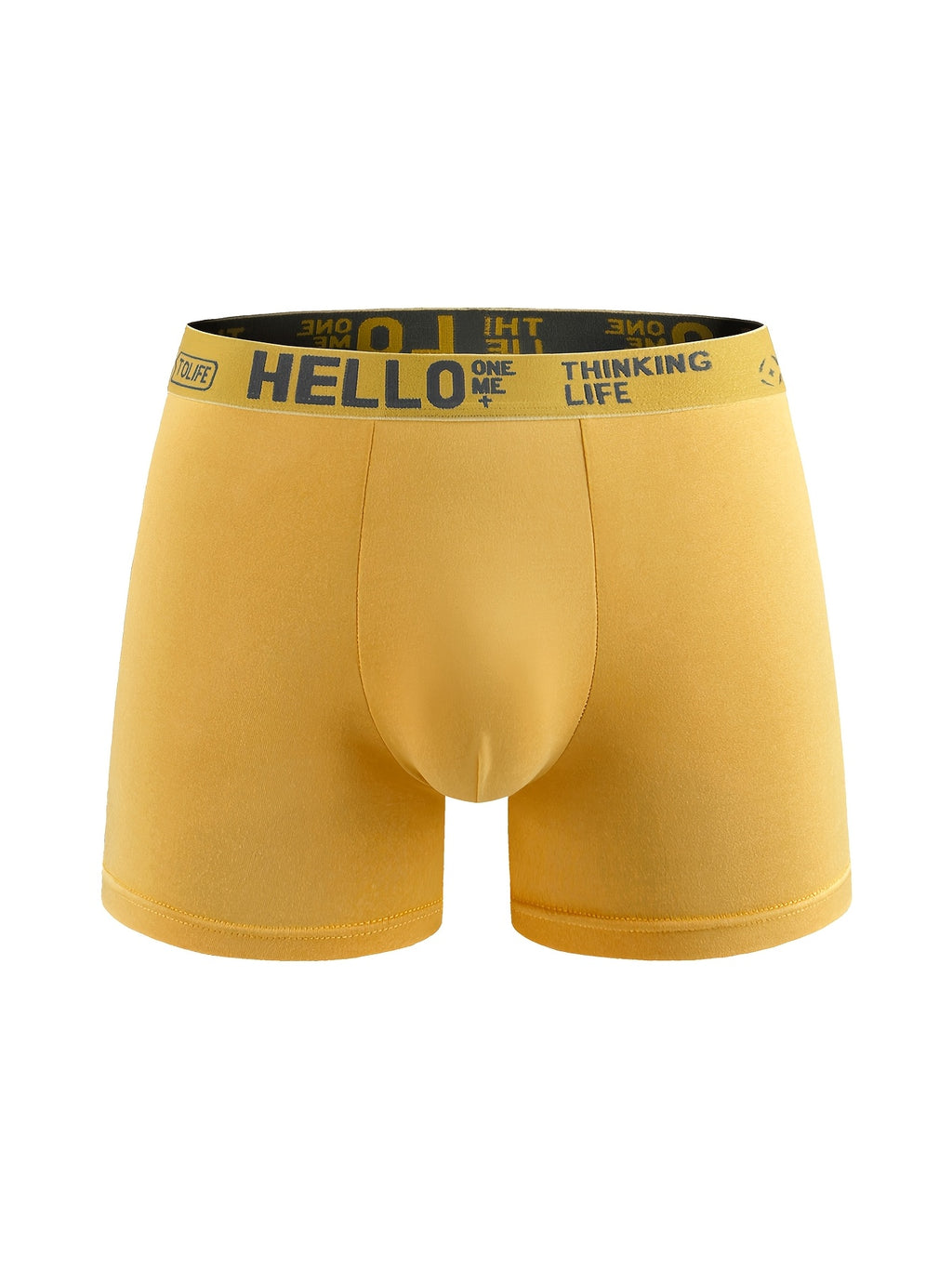Boxer de sport d'intérieur microfibre homme — lot de 5, uni