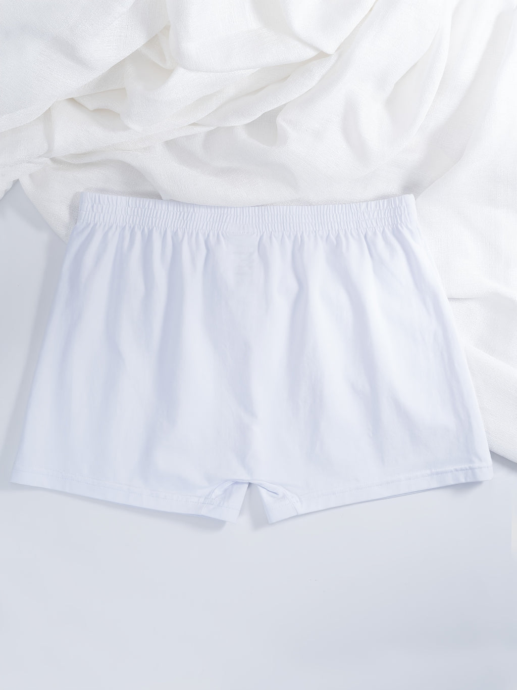 Boxer respirant coton homme — lot de 5, uni, du XS au XL