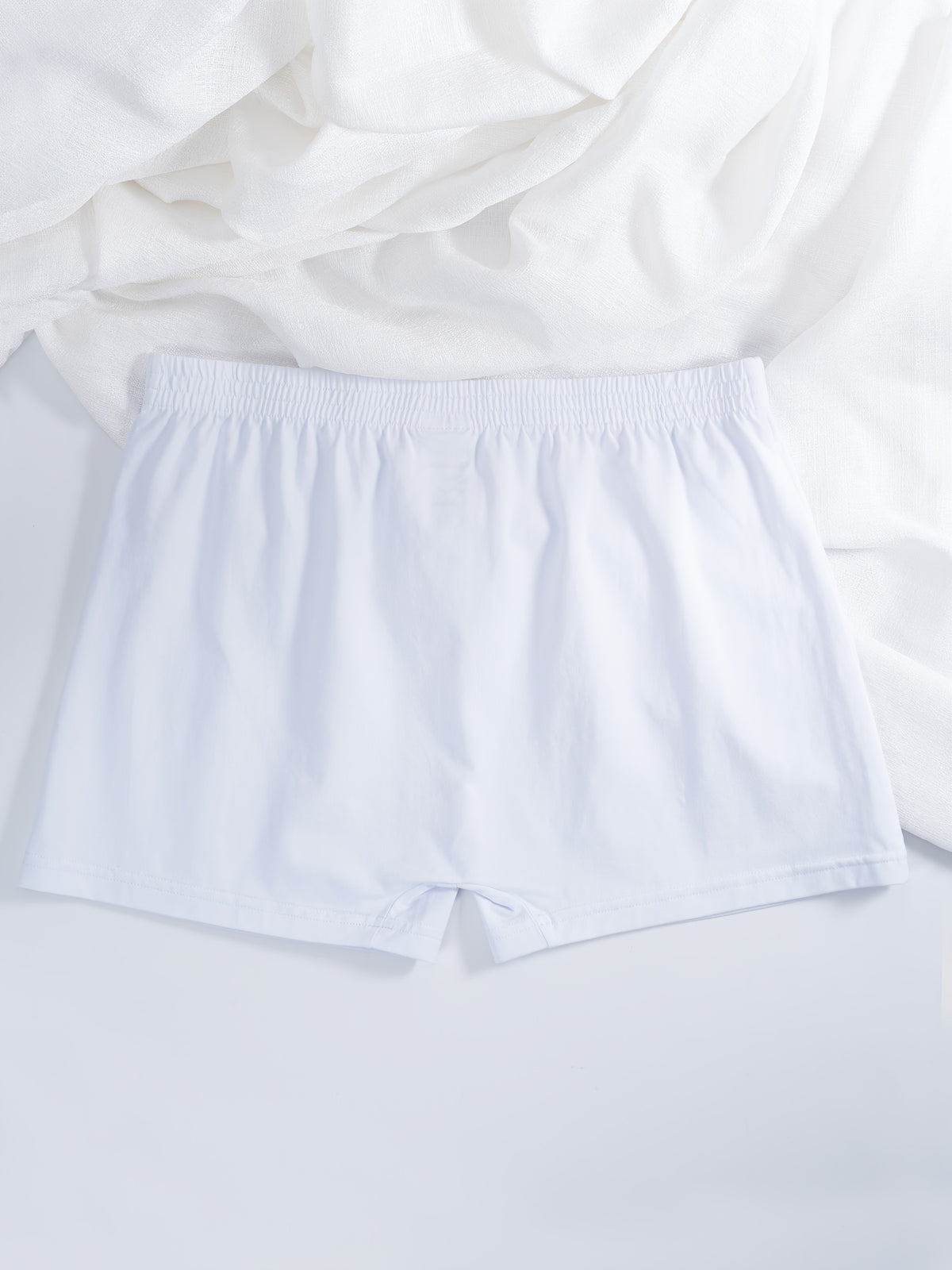 Boxer respirant coton homme — lot de 5, uni, du XS au XL