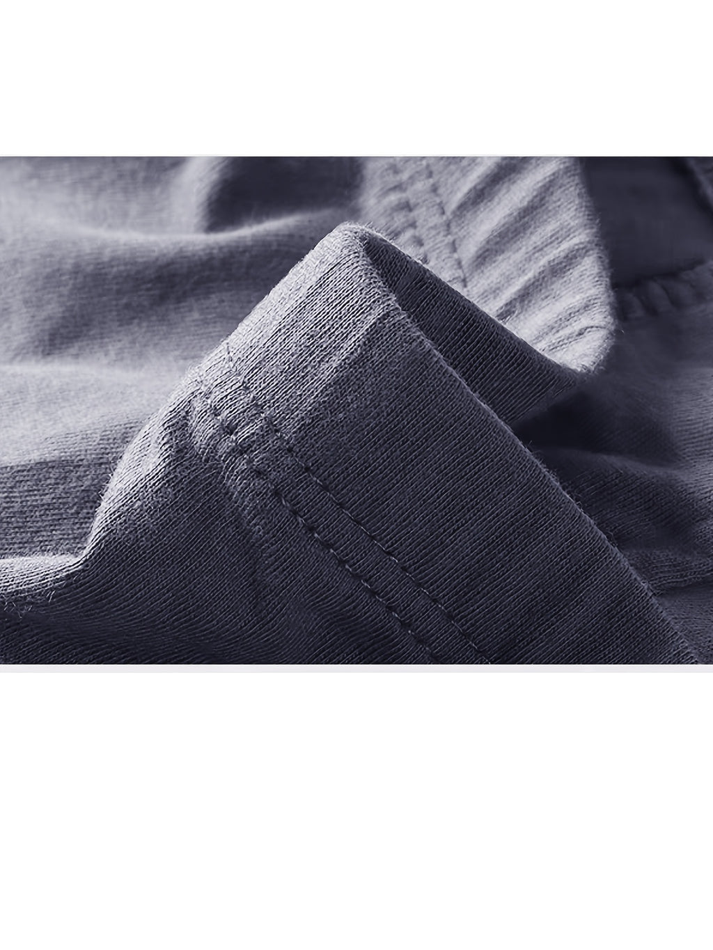 Boxer grande taille respirant coton homme — lot de 3, uni, du 3XL au 1XL (modèle 2)
