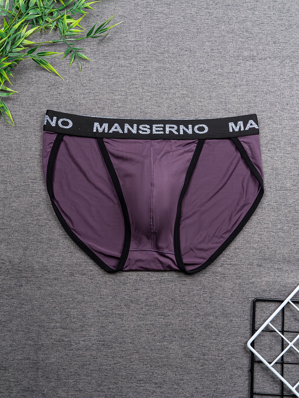 Slip respirant bambou homme — lot de 5, uni, du S au XXL (modèle 2)