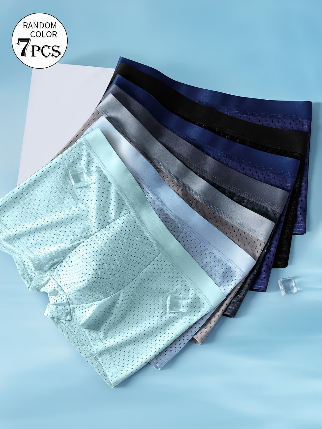Boxer de sport respirant microfibre homme — lot de 7
