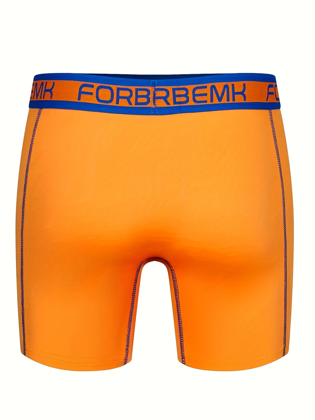 Boxer long de sport microfibre homme — lot de 5, uni, assortiment C