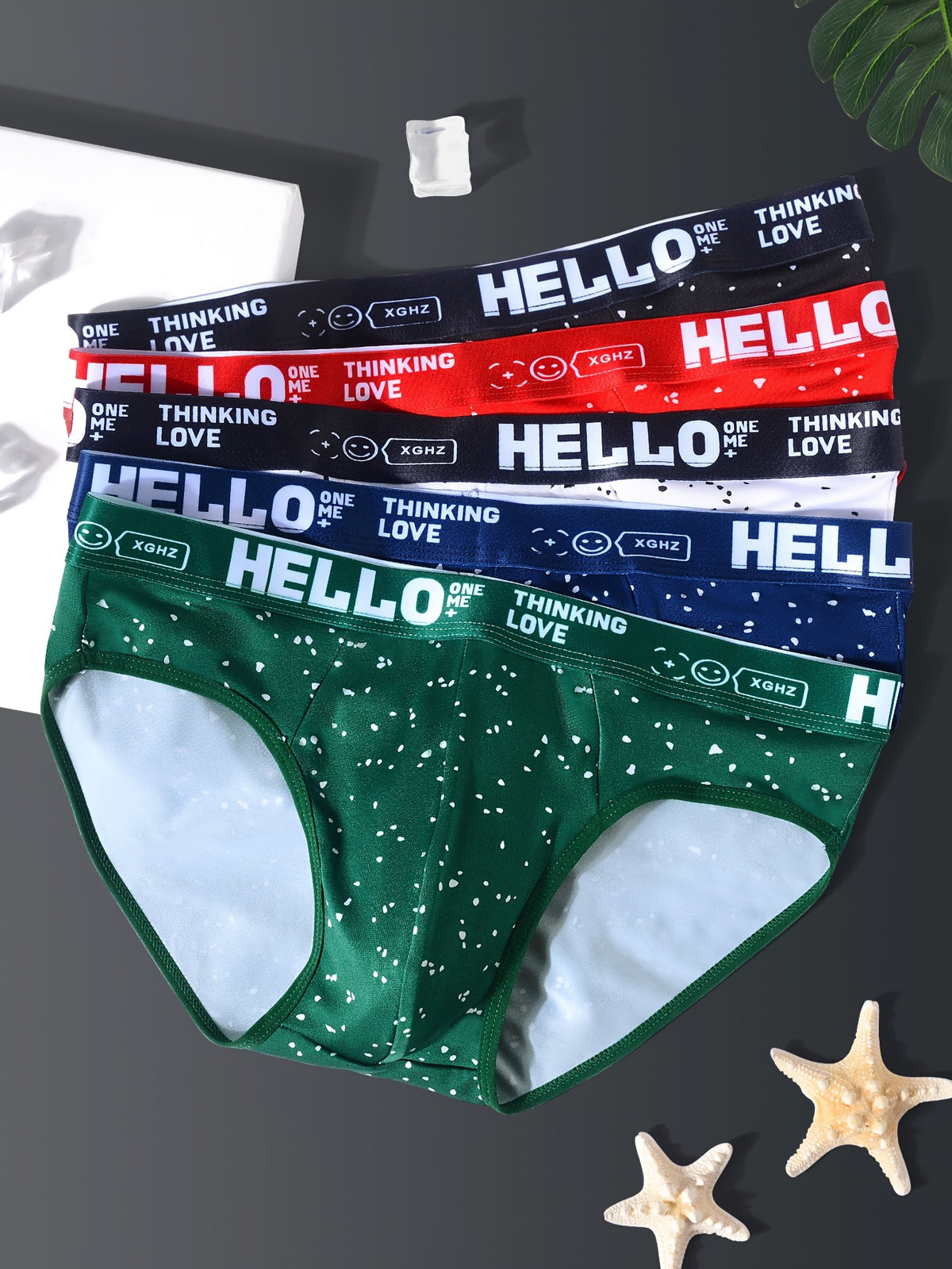 Slip respirant microfibre homme — lot de 5, du S au XXL