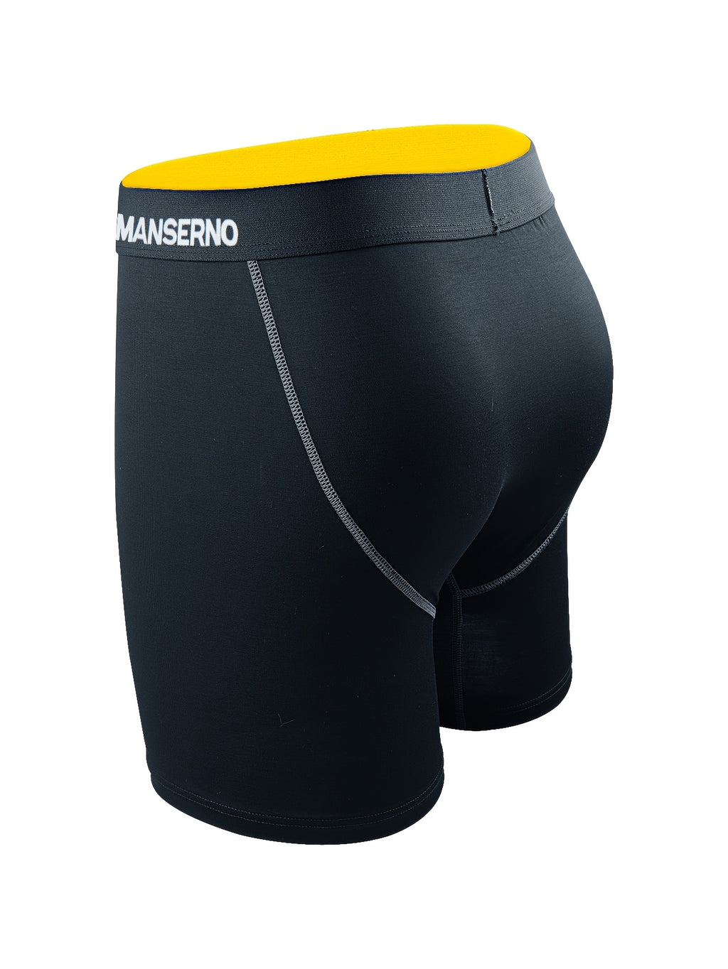 Boxer respirant bambou homme — lot de 5, uni, du S au XXL (modèle 2)
