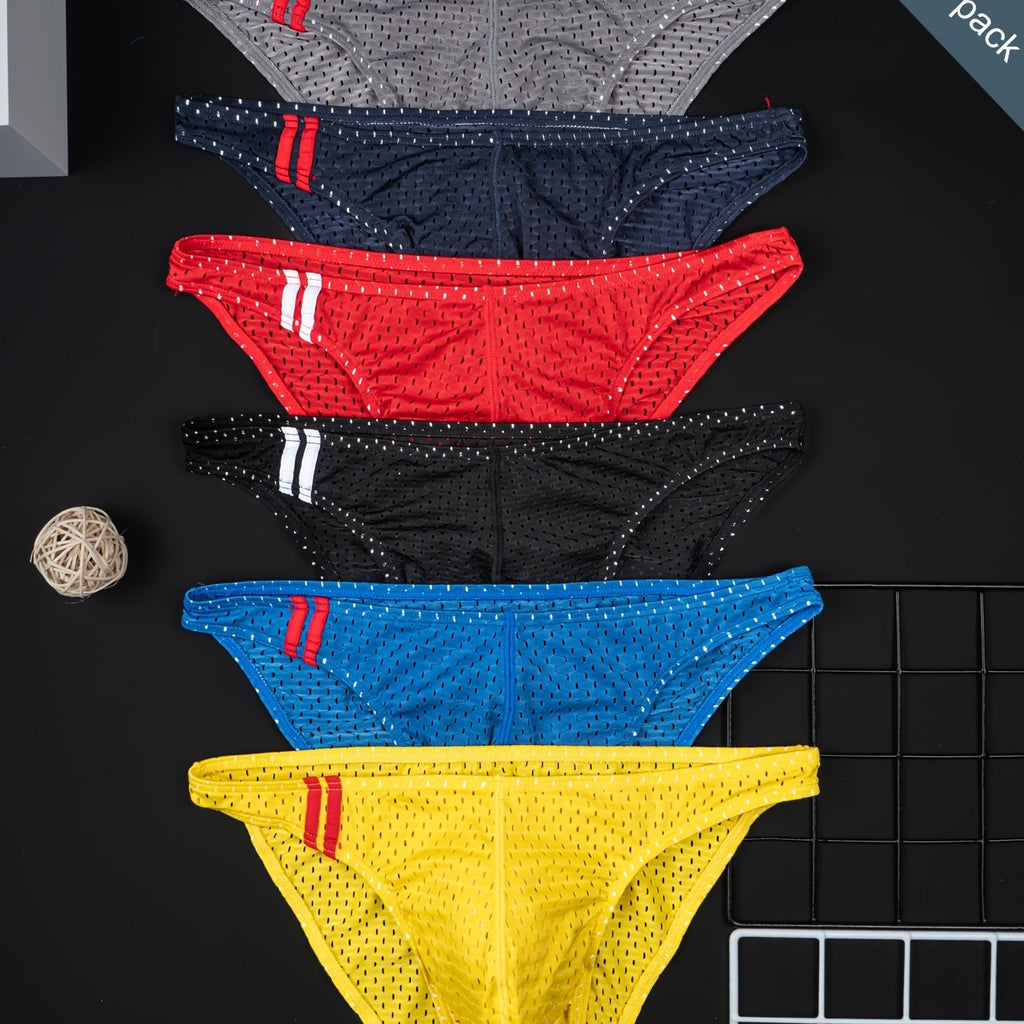 6 pièces couleurs mélangées