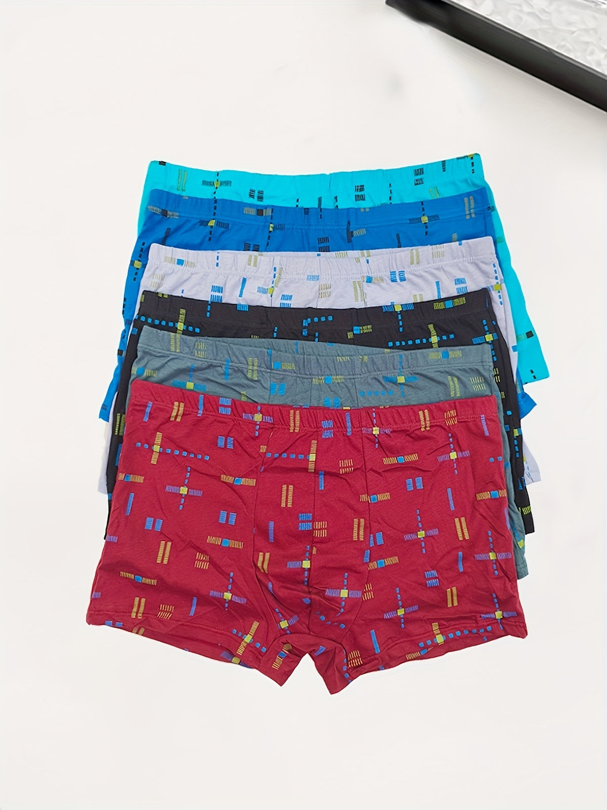 Boxer large respirant coton homme — lot de 5