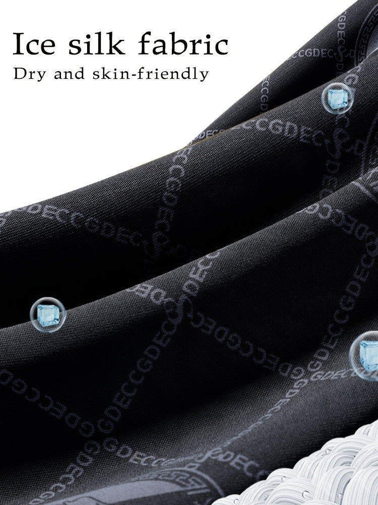 Slip imprimé microfibre homme — lot de 7, maille respirante
