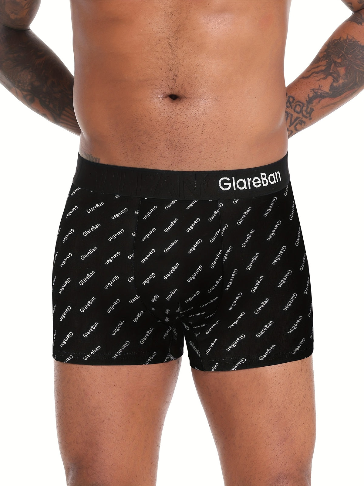 Boxer coton homme — lot de 5, imprimé, assortiment S