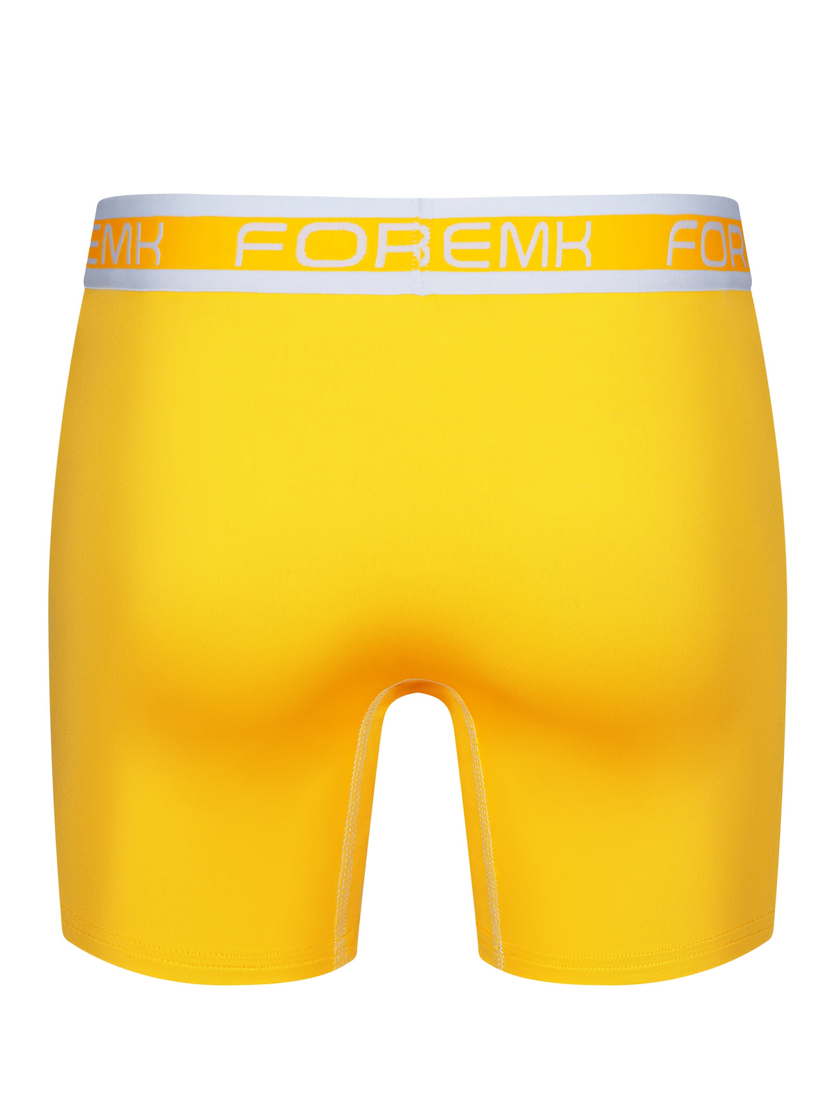 Boxer long de sport microfibre homme — lot de 5, uni, assortiment C