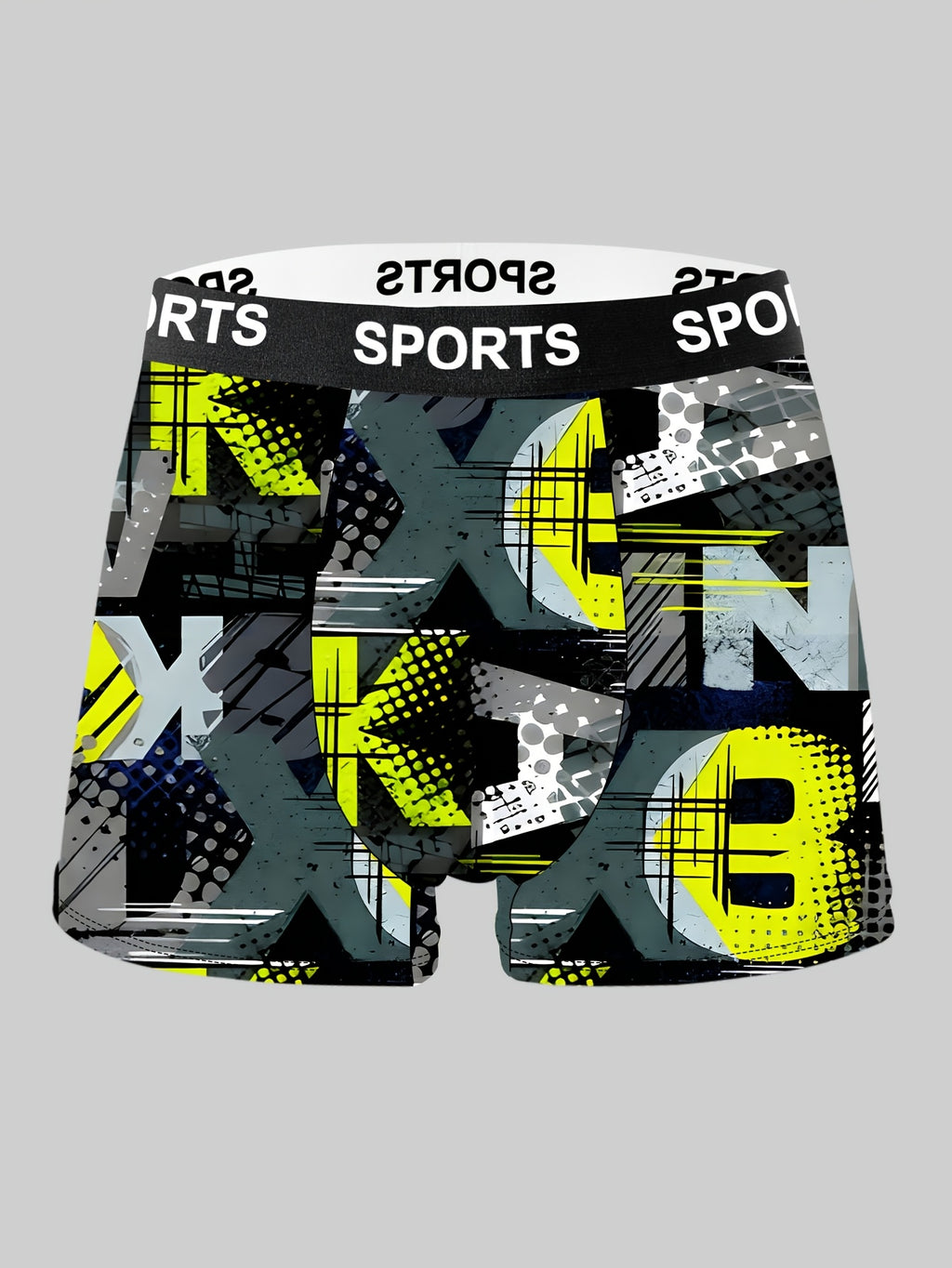 Boxer de sport respirant microfibre homme — lot de 5, multicolore