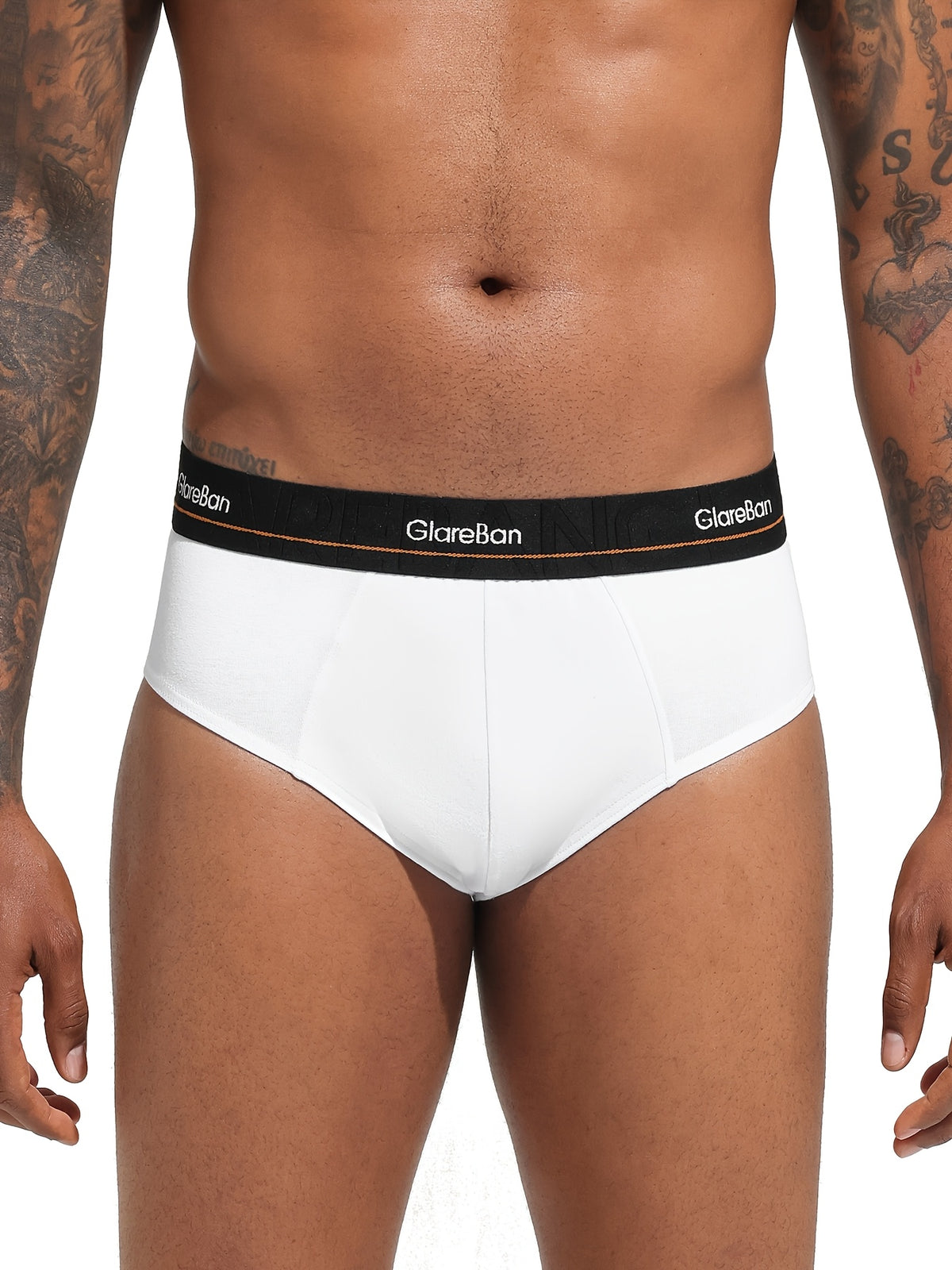 Slip coton homme — lot de 5, uni, assortiment E