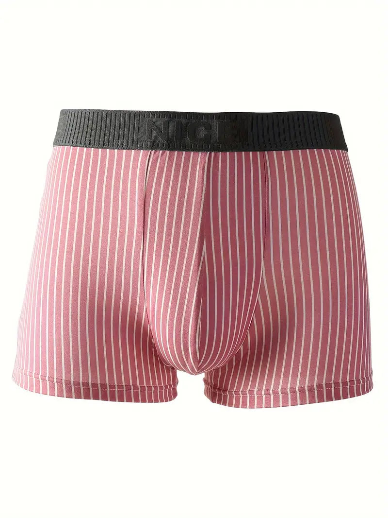 Boxer respirant homme — lot de 4, maille technique, coupe courte