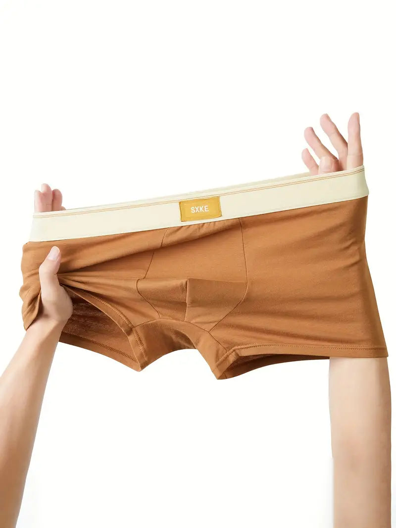 Boxer respirant homme — lot de 4, maille technique