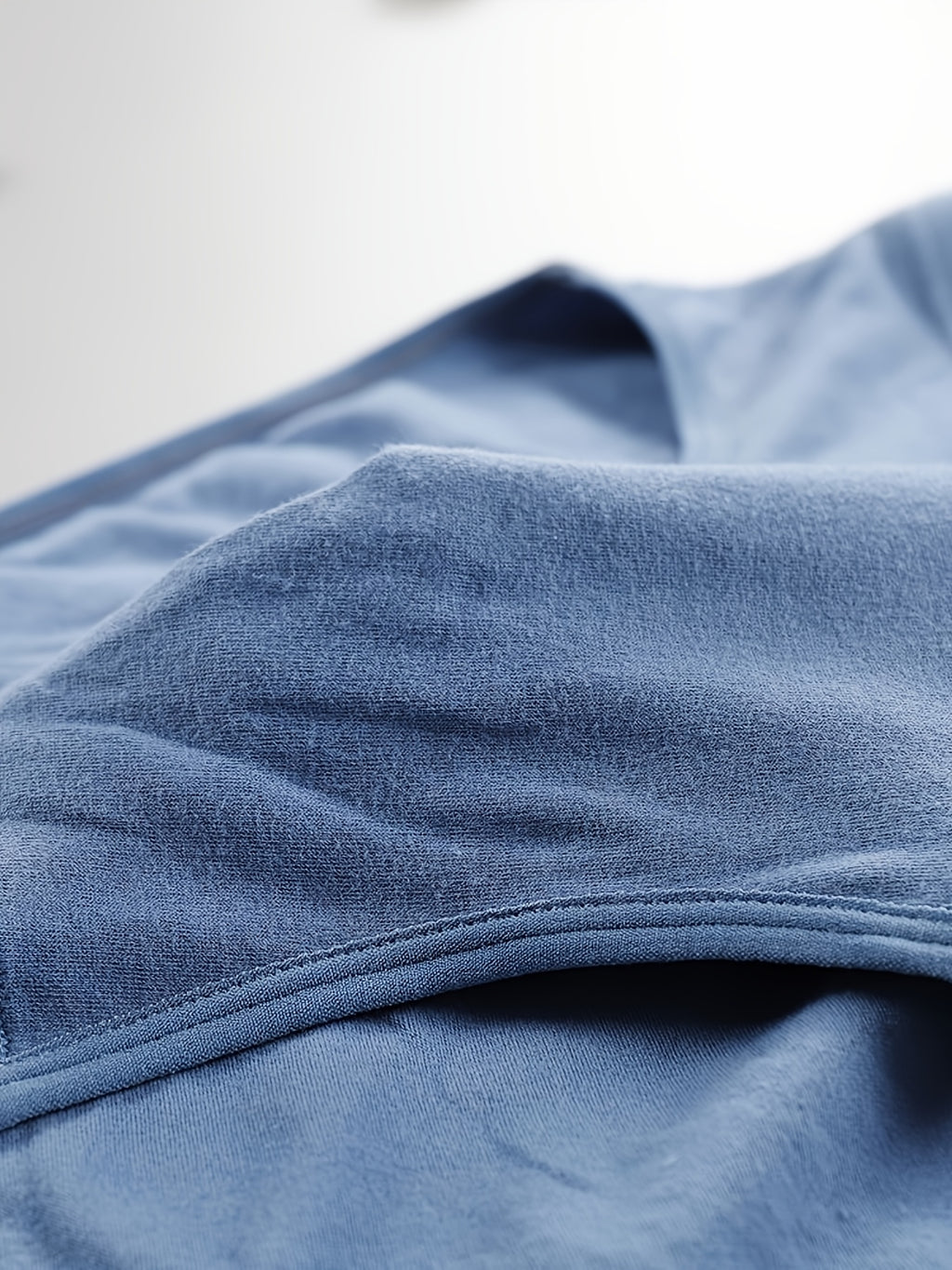 Slip large coton homme — lot de 8, uni