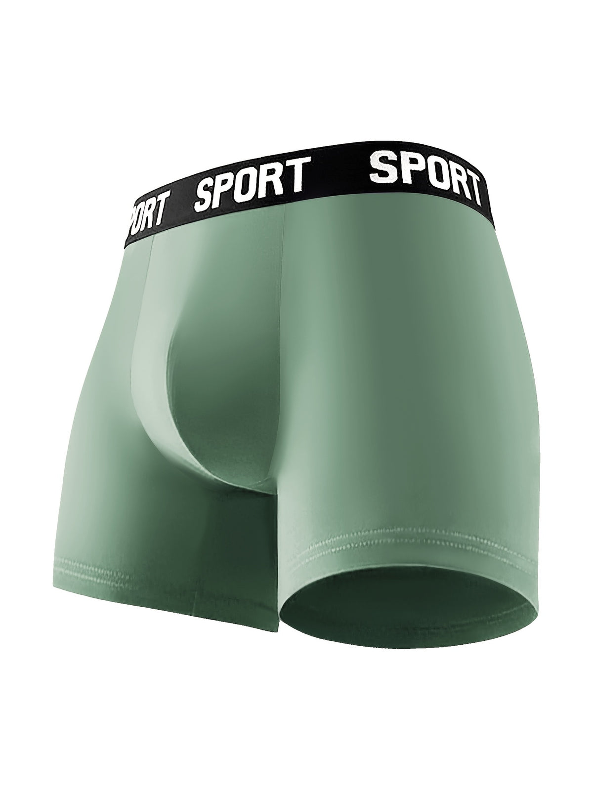 Boxer de sport respirant microfibre homme — lot de 10, uni, assortiment A