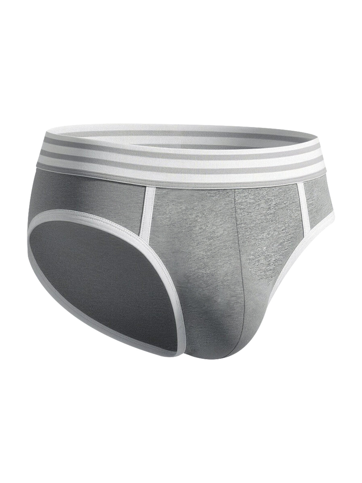 Slip de sport coton homme — lot de 4, uni, assortiment S