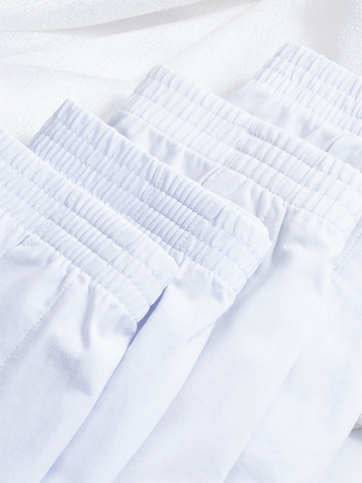 Boxer respirant coton homme — lot de 5, uni, du XS au XL