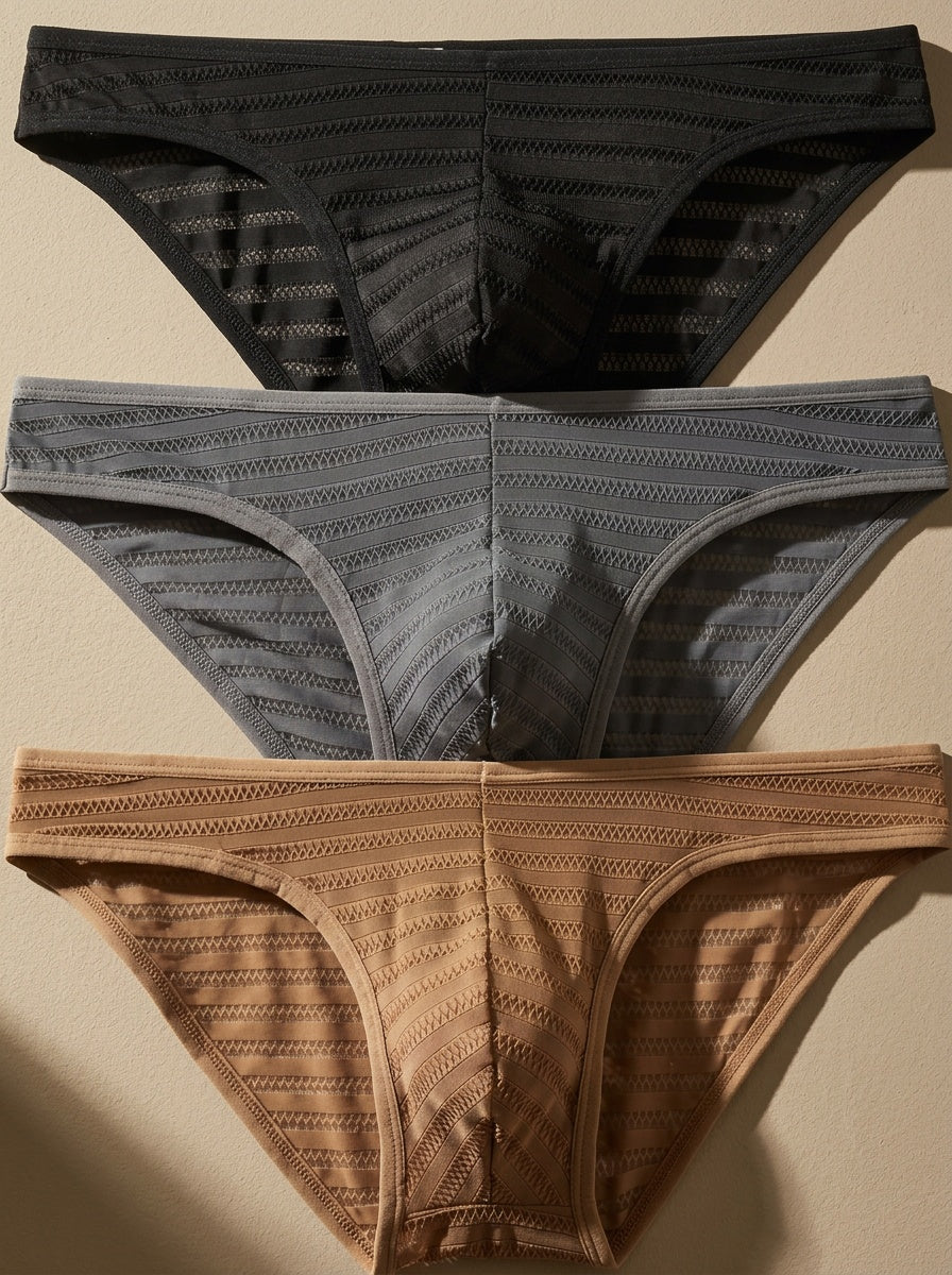 Boxer taille haute de sport homme — lot de 3