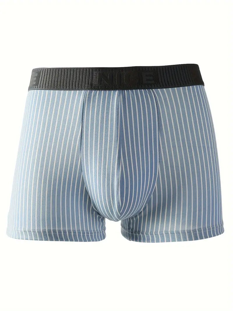 Boxer respirant homme — lot de 4, maille technique, coupe courte