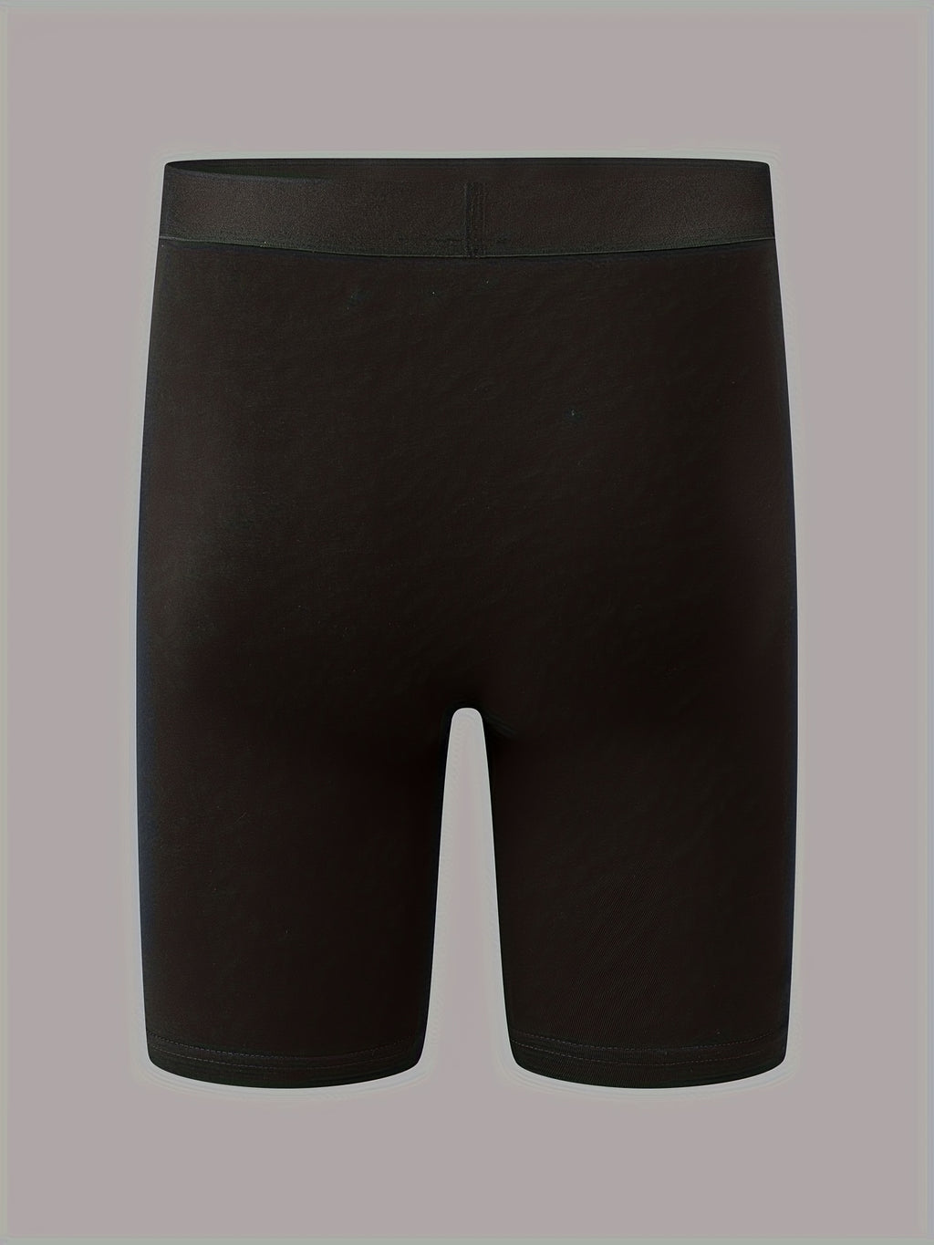 Boxer long extensible coton homme — lot de 3, uni — vue 10