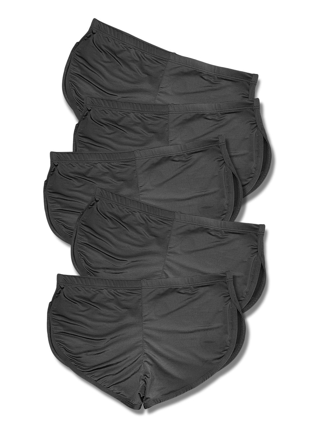 Boxer de sport microfibre homme — lot de 5, 【noir】