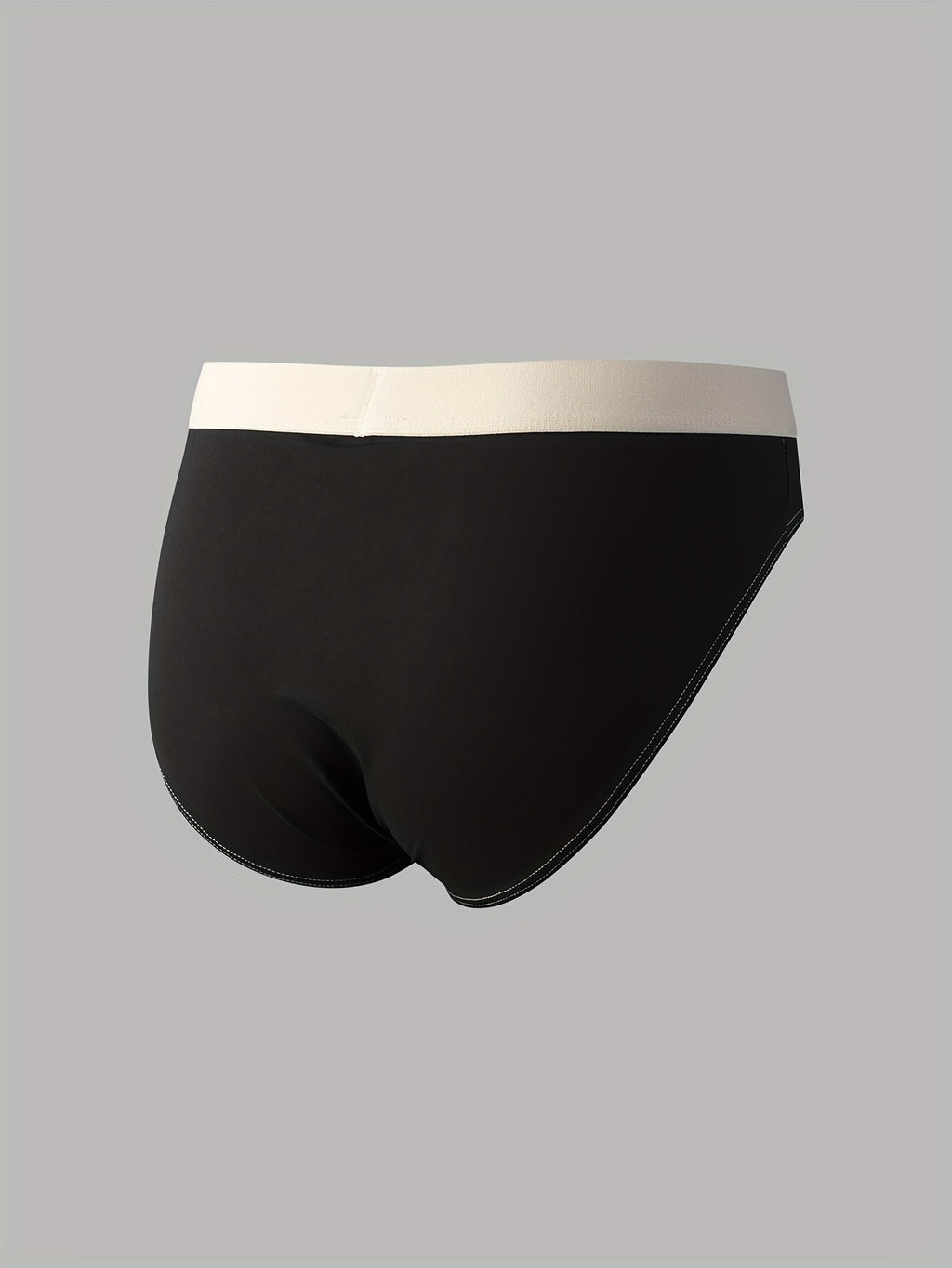 Slip sans couture large homme — lot de 3, noir abricot cerise rouge