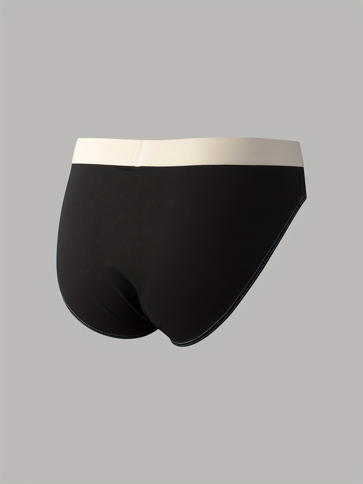 Slip sans couture large homme — lot de 3, noir abricot cerise rouge