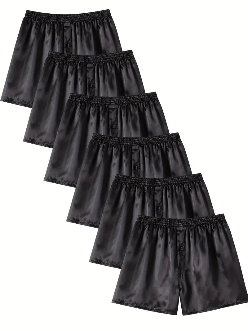 Boxer à boutons homme — lot de 6