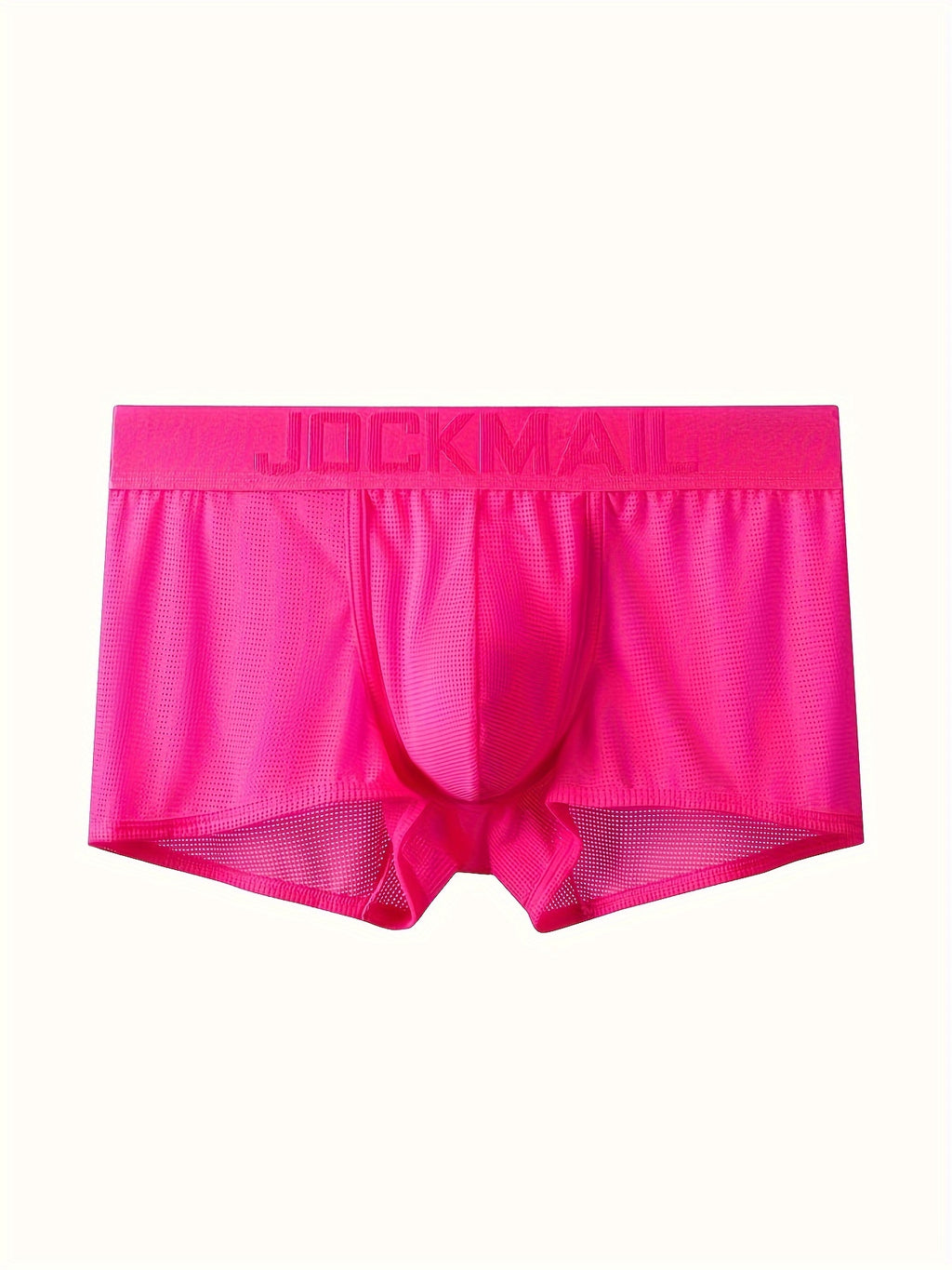 Boxer respirant doux homme — lot de 3, rose + rose rouge + orchidée colorée — vue 6