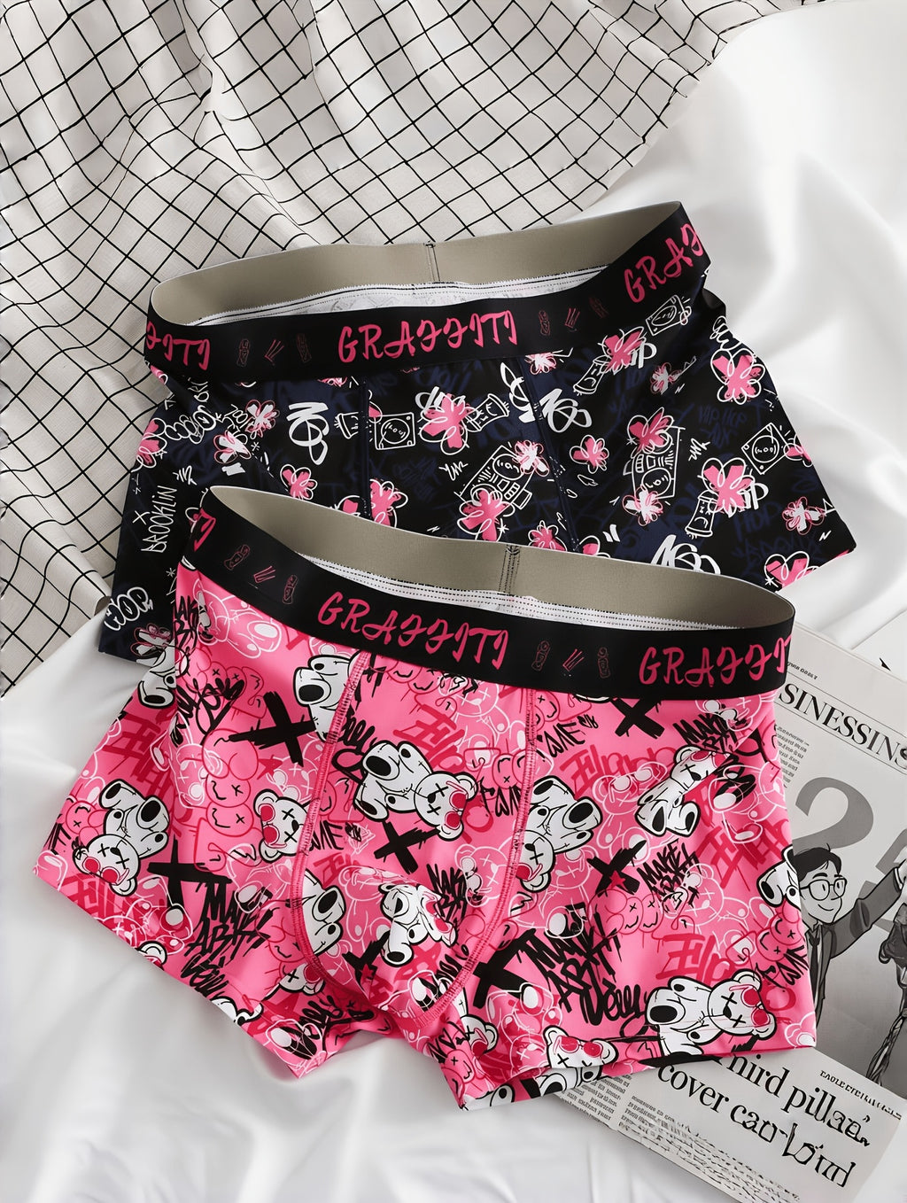 Boxer respirant coton homme — lot de 3