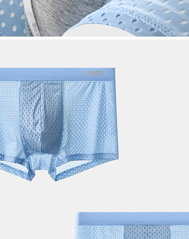 Slip respirant microfibre homme — lot de 6, uni