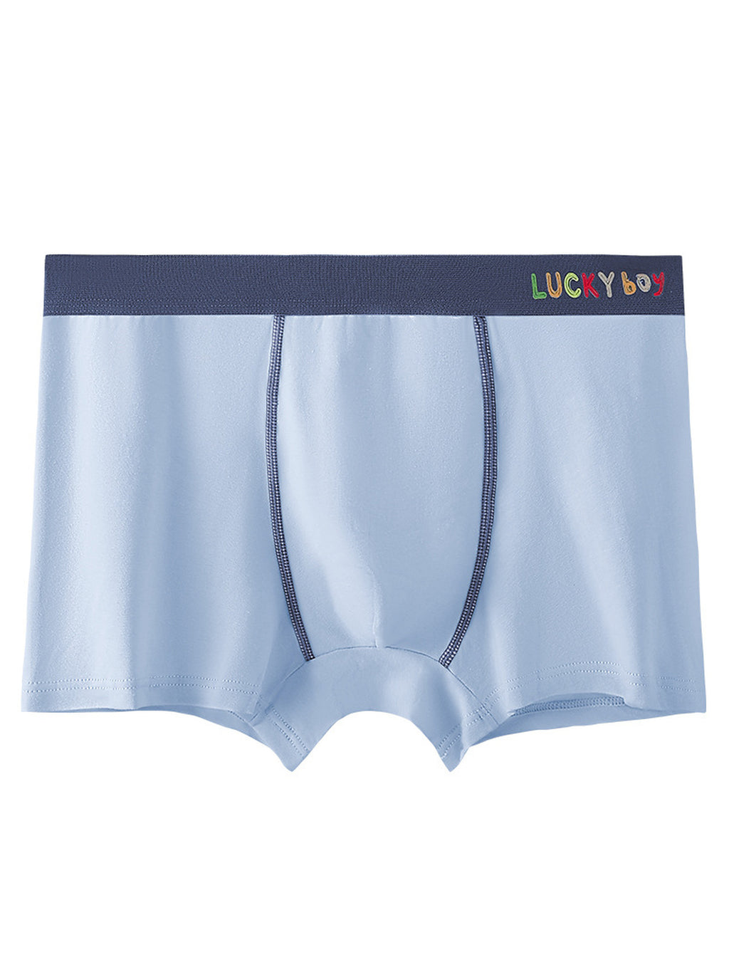 Boxer sans couture de sport coton homme — lot de 4, uni