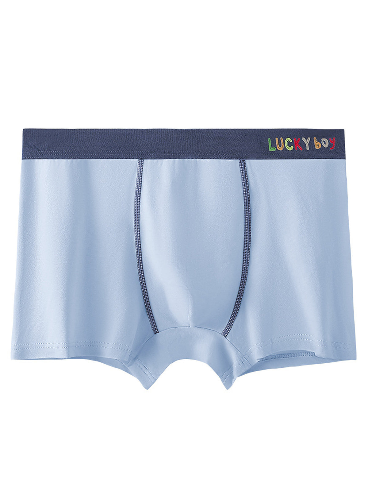 Boxer sans couture de sport coton homme — lot de 4, uni