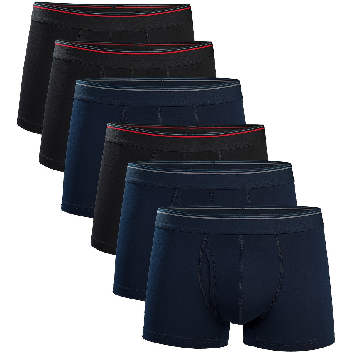 3 Bleu Foncé 3 Noir
