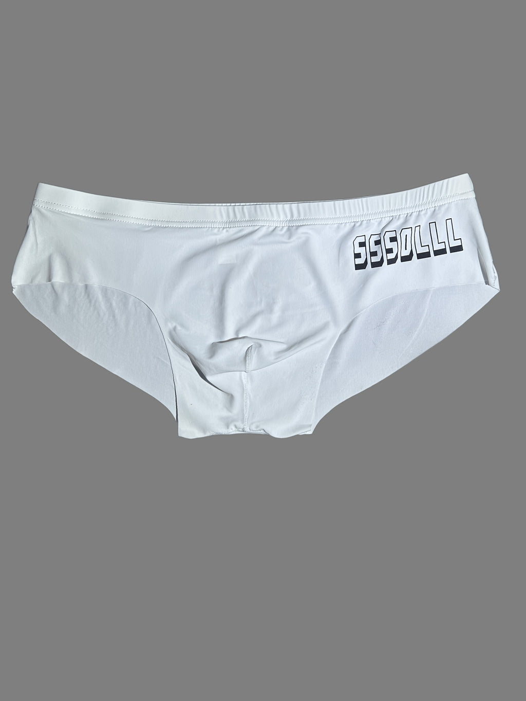 Slip sans couture grande taille microfibre homme — lot de 5, uni