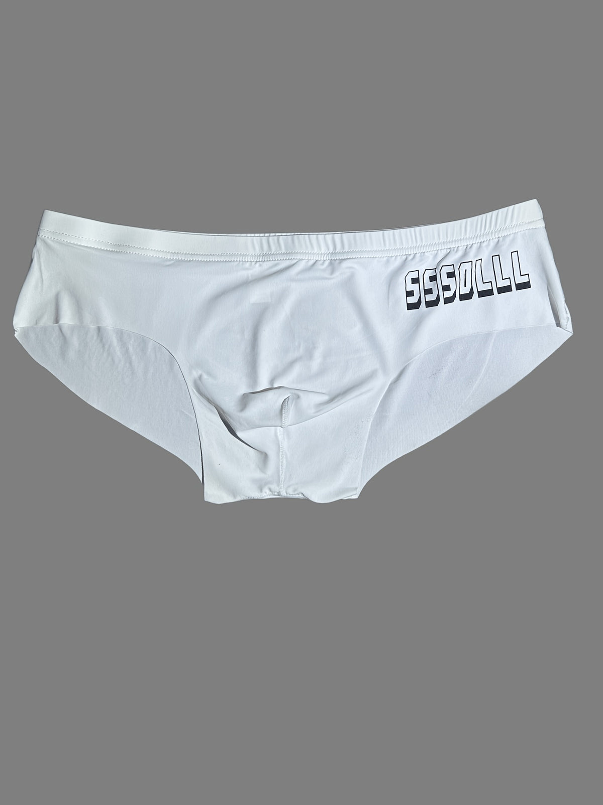 Slip sans couture grande taille microfibre homme — lot de 5, uni