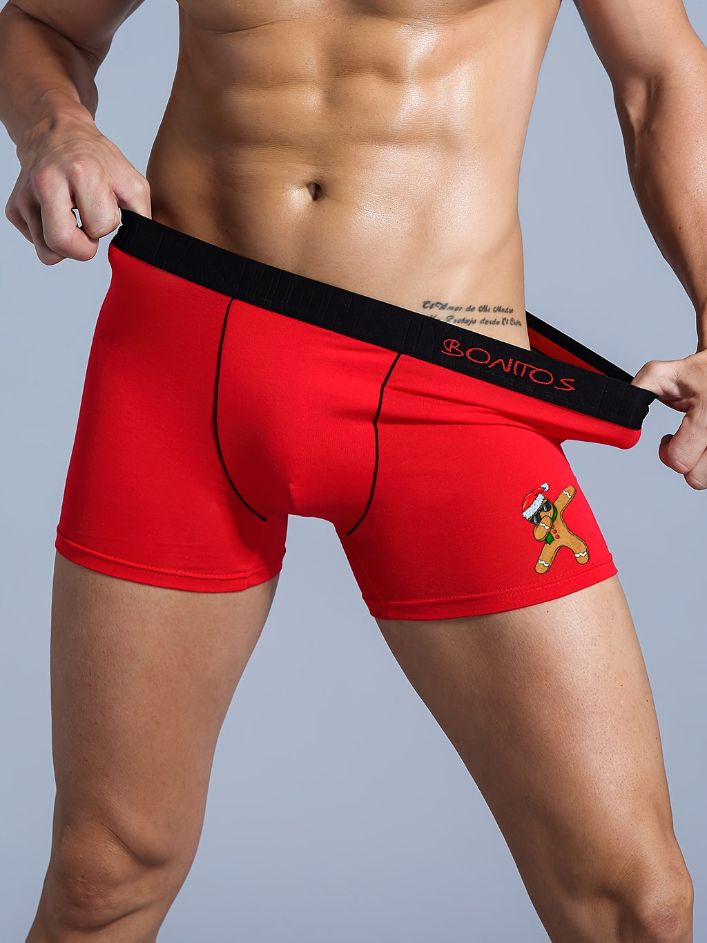 Boxer coton homme — lot de 4